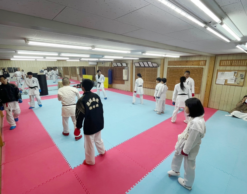 愛西市空手道場
