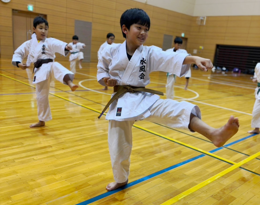 愛西市空手道場