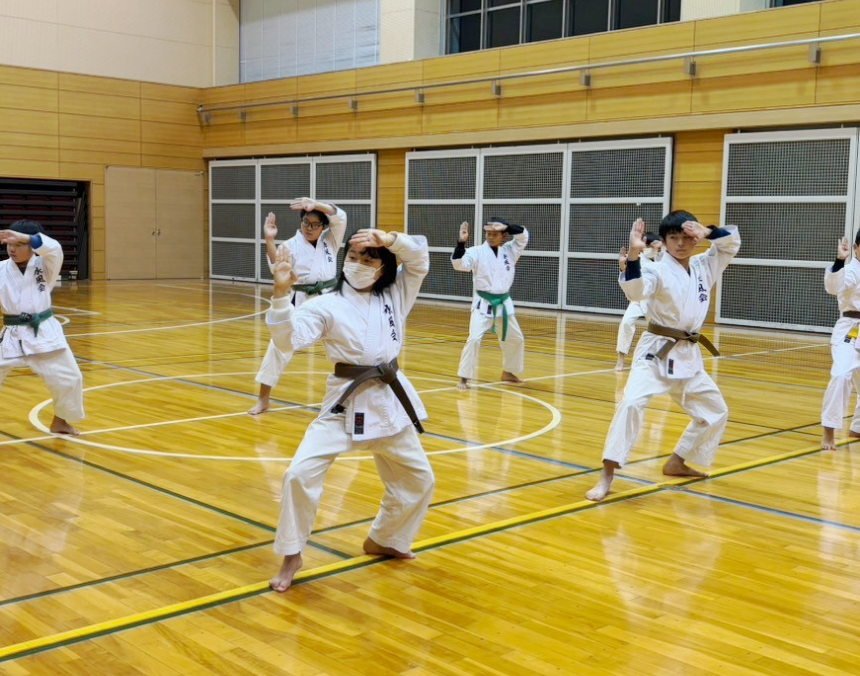 愛西市空手道場