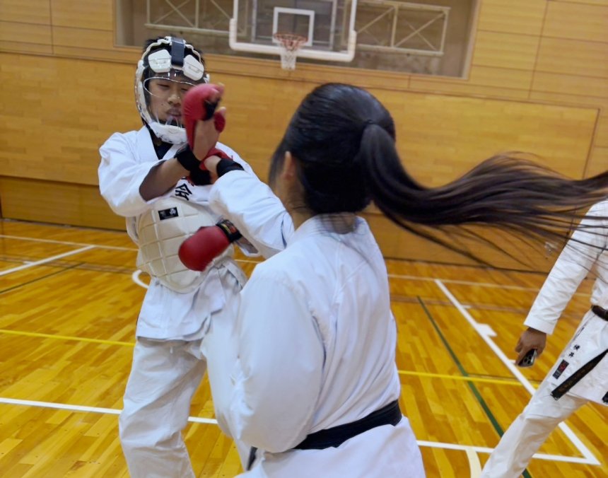 愛西市空手道場